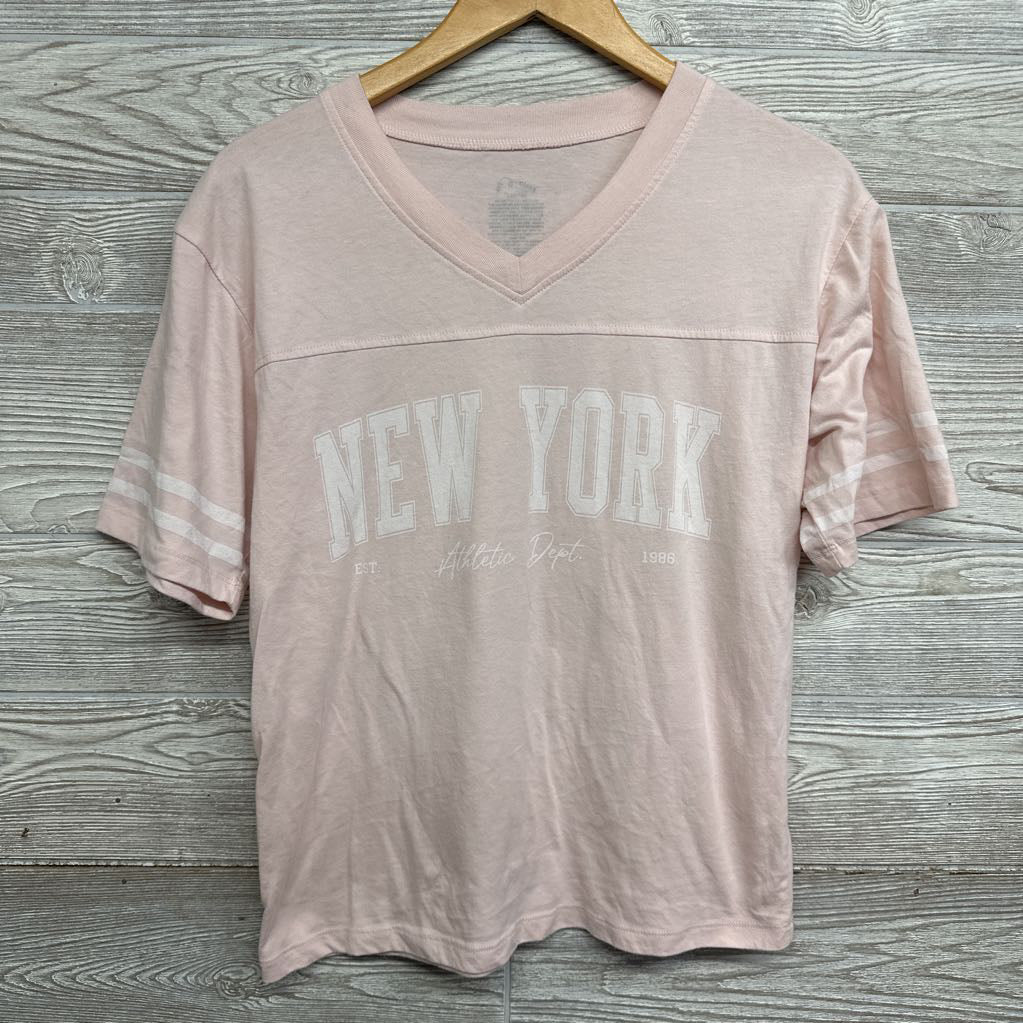 Oversized V Neck Shirt New York 10-12