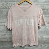 Oversized V Neck Shirt New York 10-12