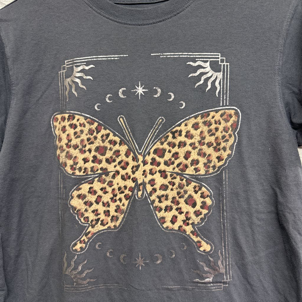 Shirt Animal Print Butterfly 10-12