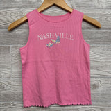 Ribbed Lettuce Trim Tank Top Nashville 10-12
