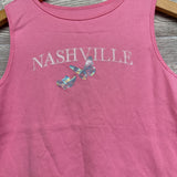 Ribbed Lettuce Trim Tank Top Nashville 10-12