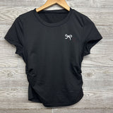 Ruched Shirt Bow 16