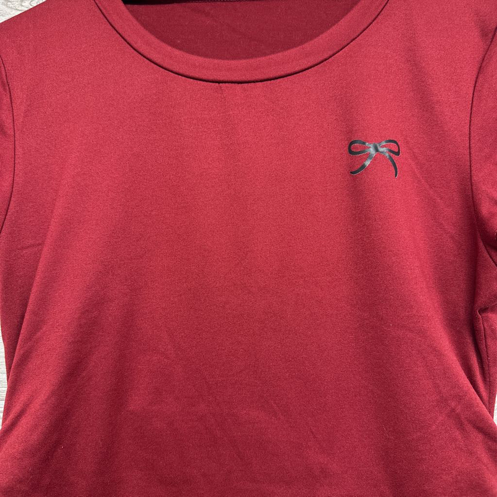 Ruched Shirt Bow 16