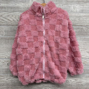 Plush Checker Jacket 7-8