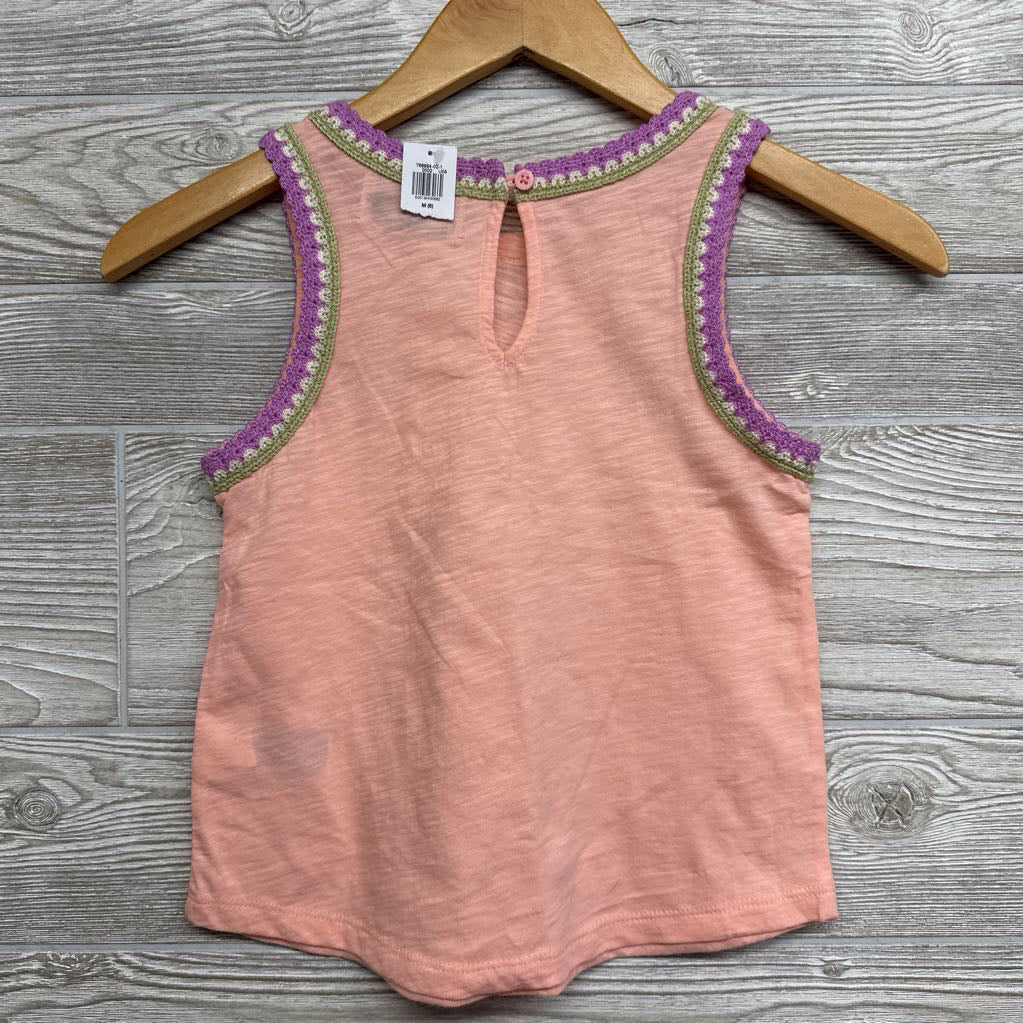 NEW Tank Top Macrame Trim 8