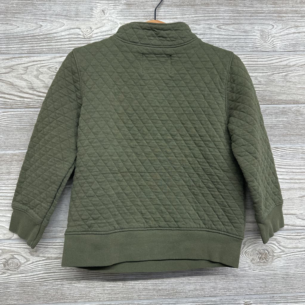 Quilted 1/4 Zip Pullover 4T