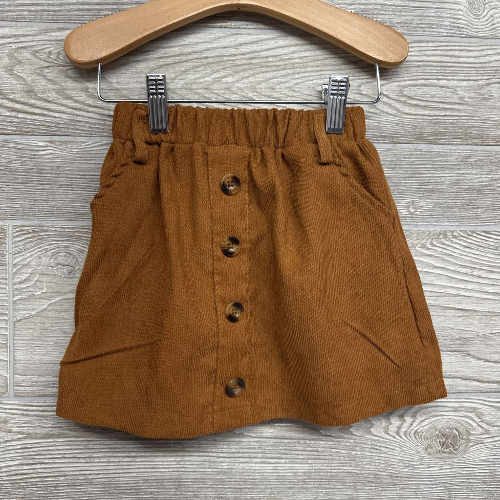 Corduroy Skirt Buttons 4