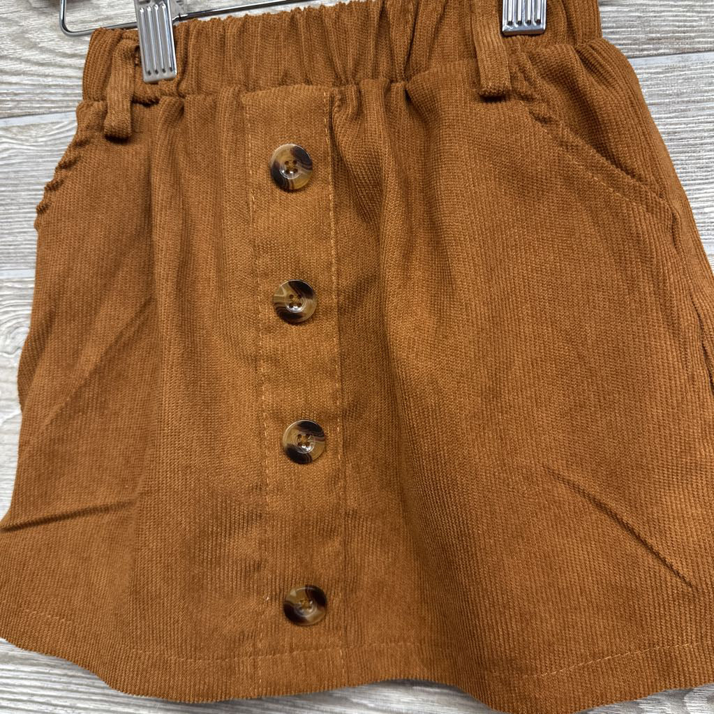 Corduroy Skirt Buttons 4