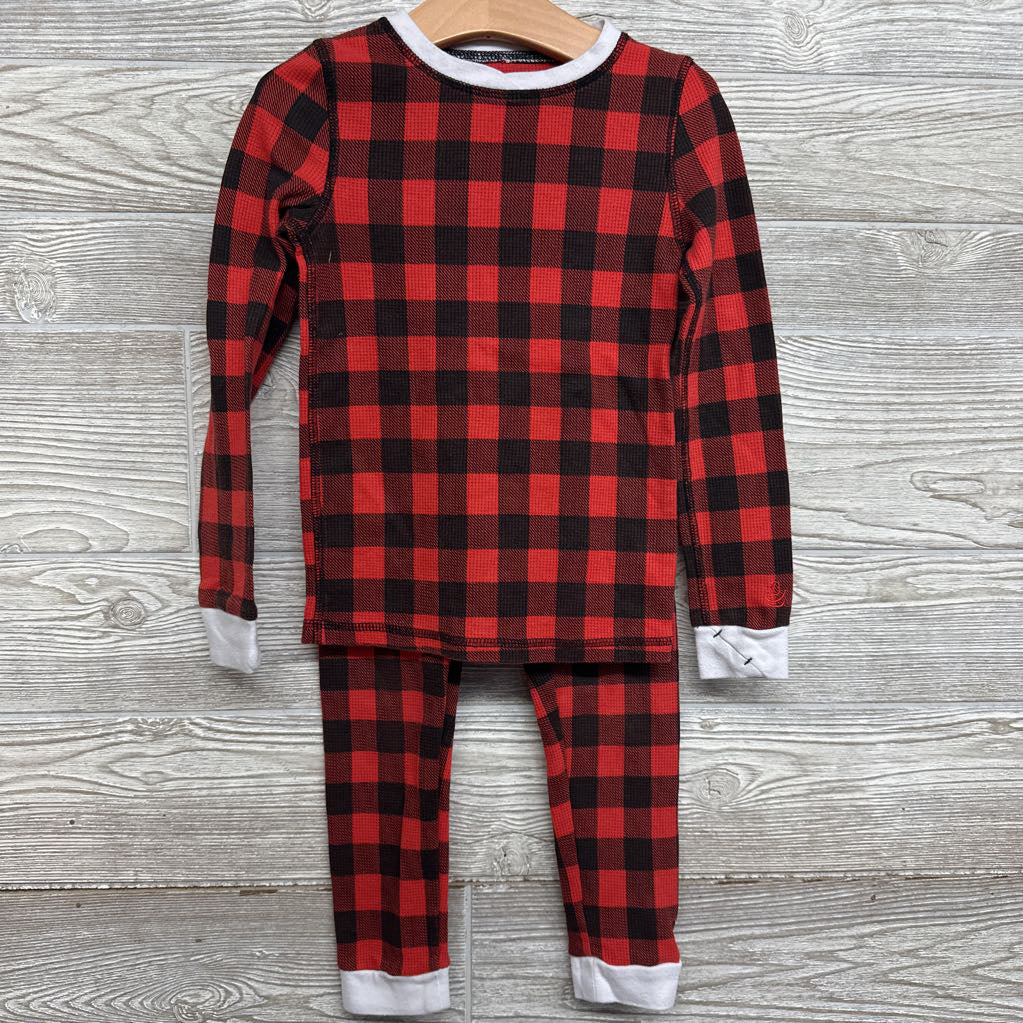 Waffle Knit Buffalo Plaid Pj 6