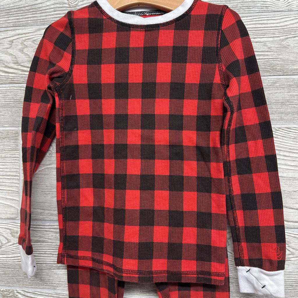 Waffle Knit Buffalo Plaid Pj 6