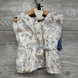 Tunic Shirt Flowers & Chambray Shorts Flowers 2t