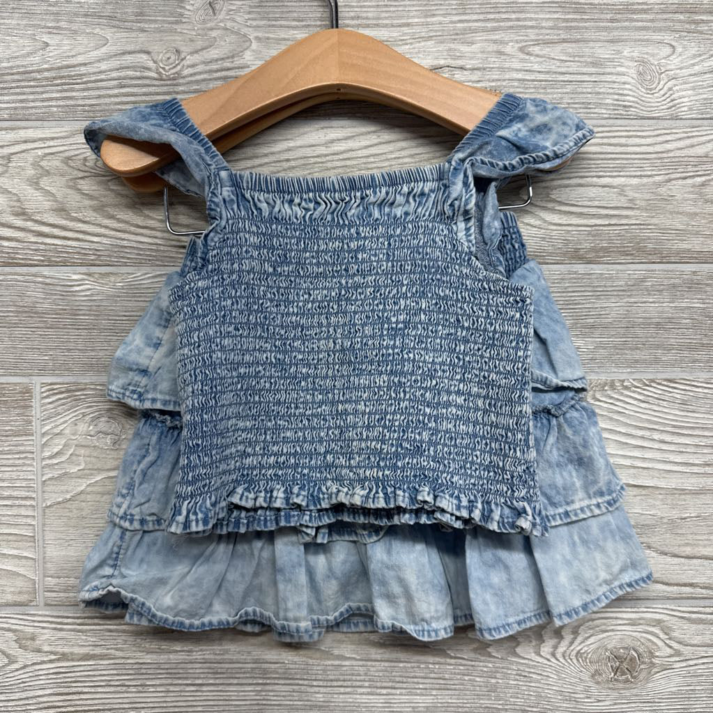 Smocked Tank Top & Tiered Skirt 3t