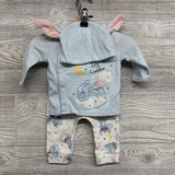 Stitch Shirt Welcome Tiny Cuddler, Pants & Hat 0-3M