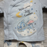 Stitch Shirt Welcome Tiny Cuddler, Pants & Hat 0-3M