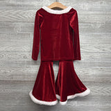 Santa Velour Shirt & Wide Leg Pants 4