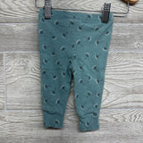 Sherpa Shirt, Ribbed Leggings Flowers & Headwrap 3-6M