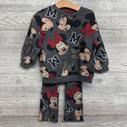 Crewneck & Ribbed Pants Minnie Mouse 4t