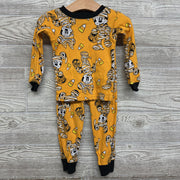 2 Pc LS PJs Mickey Minnie Mouse Mummy 3T