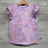 NEW Flutter Sleeve Shirt & Shorts Ruffle Trim Strawberries 5