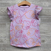 NEW Flutter Sleeve Shirt & Shorts Ruffle Trim Strawberries 5