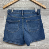 Denim Shorts Flowers 12