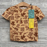 NEW Bamboo Shirt & Shorts Wanted Western 12-18M