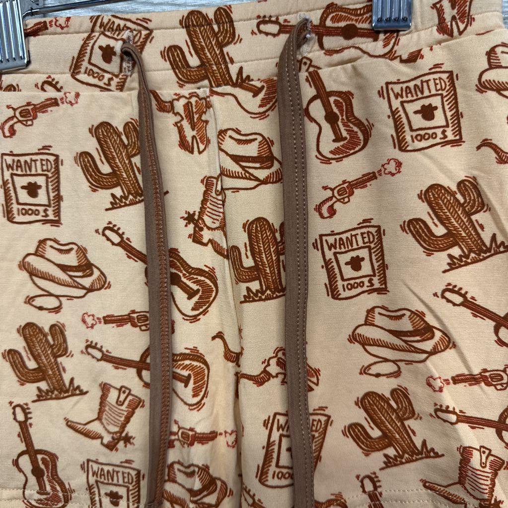 NEW Bamboo Shorts Wanted Western 4T
