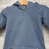 Organic Hoodie & Ribbed Pants 3-6M