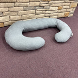 The Jersey Chic Snoogle Maternity Pilllow