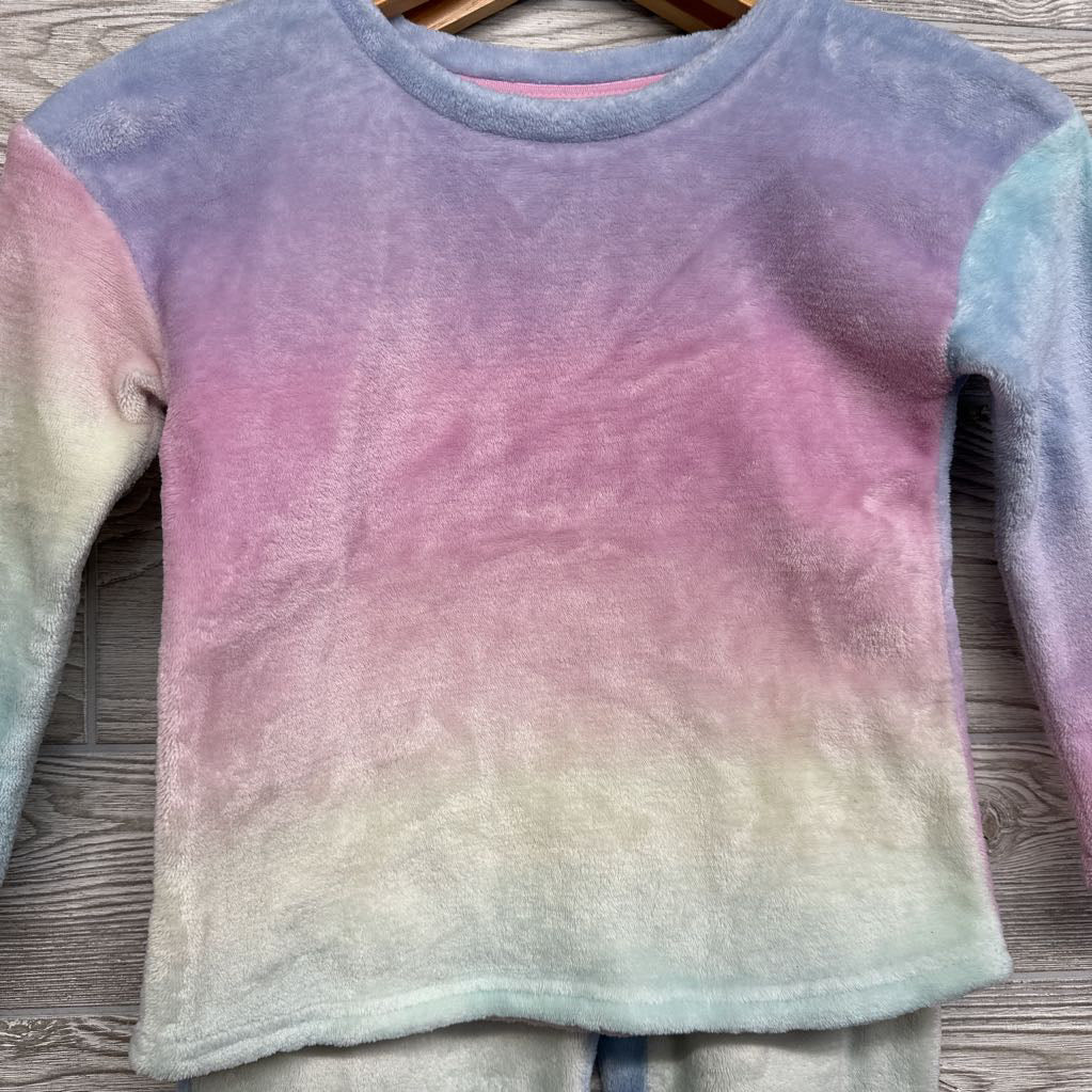 2 Pc LS Plush PJs Tie Dye 6-6X