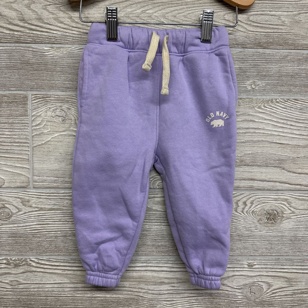 Drawstring Jogger Sweatpants Bear 12-18M