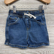 Pull On Drawstring Denim Shorts 18M