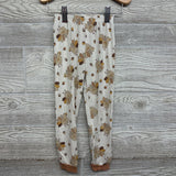 2 Pc LS Bamboo PJs Turkeys 4t