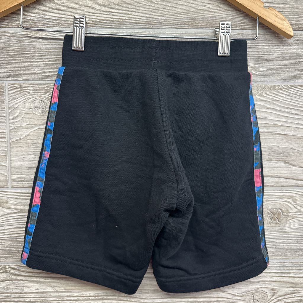 French Terry Logo Shorts Side Camo Stripes 7