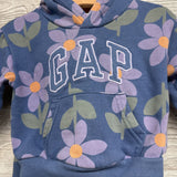 Hoodie & Jogger Sweatpants Flowers 12-18M *