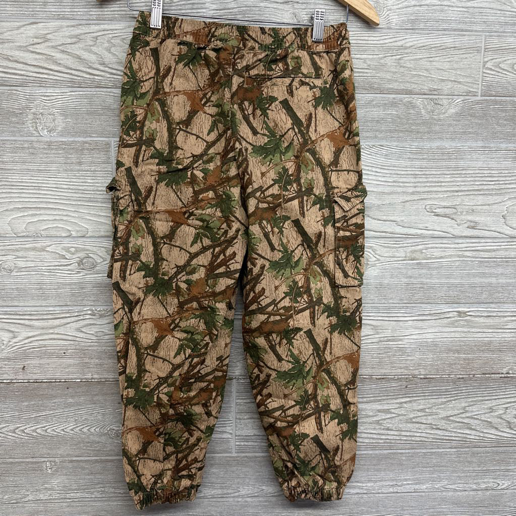 Drawstring Pull On Cargo Pants Camo 10