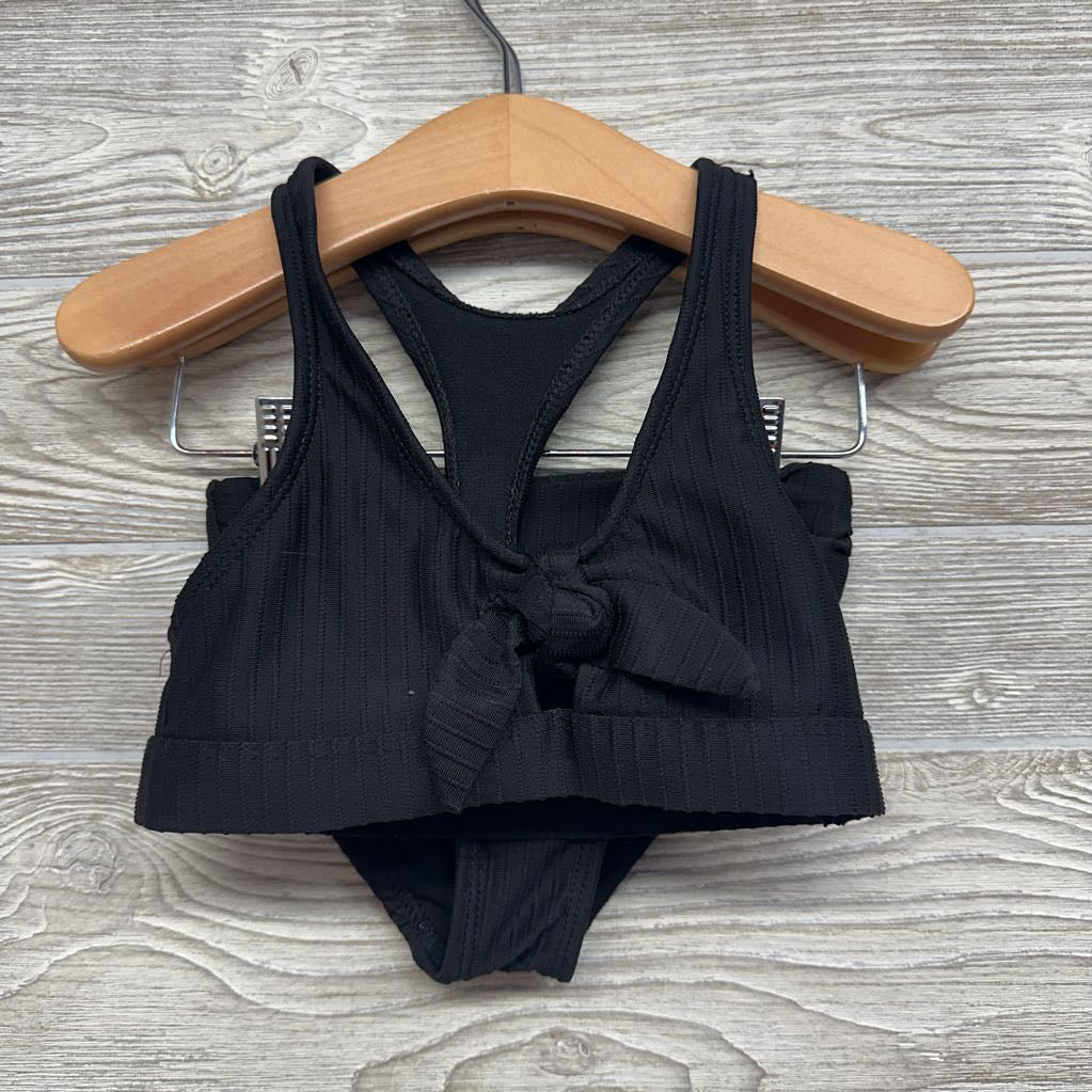 2 Pc Ribbed Swimsuit 4-5