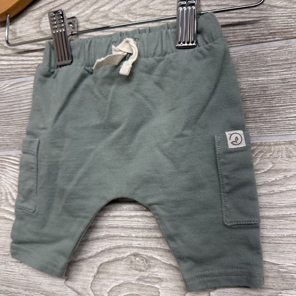 French Terry Harem Pants Side Pockets NB
