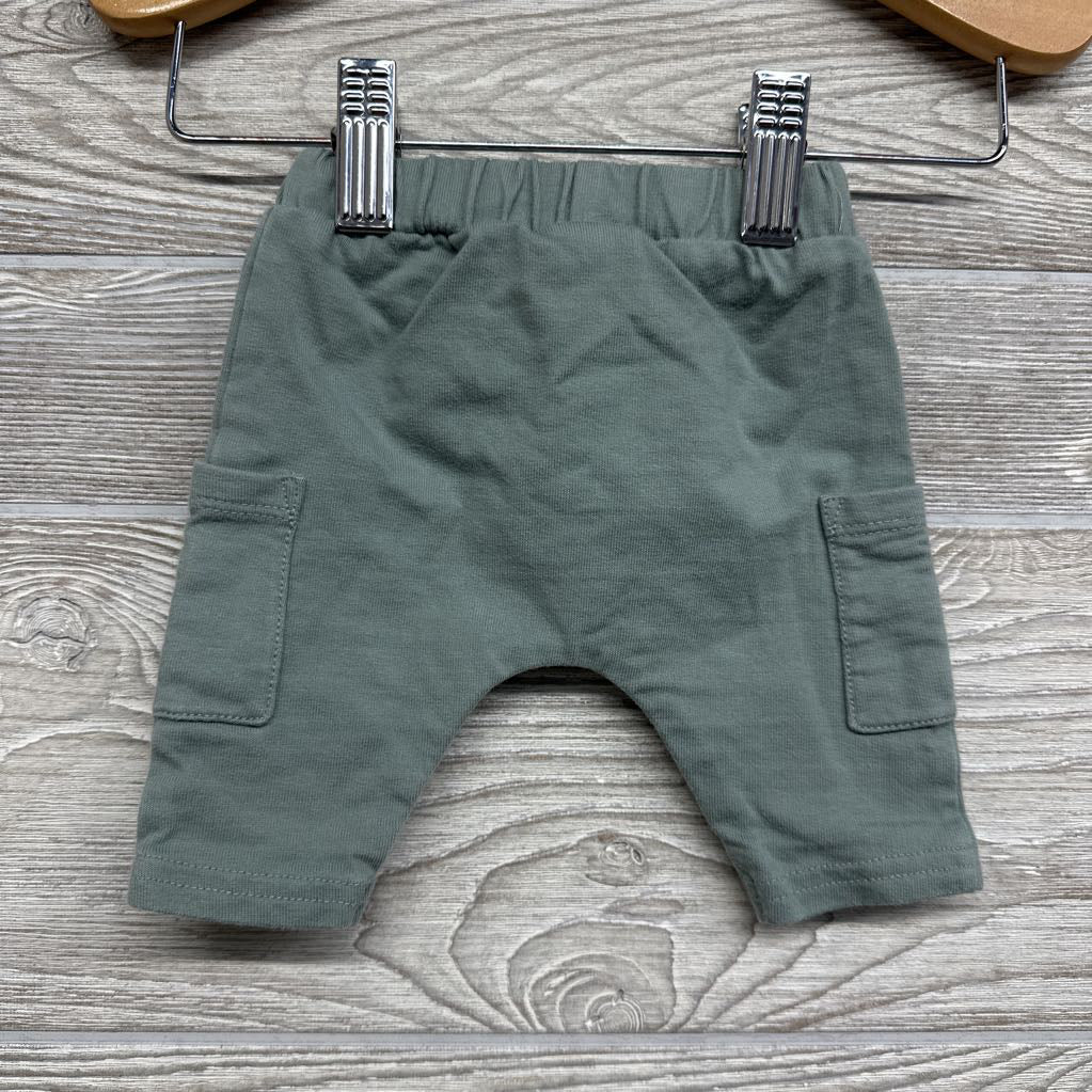 French Terry Harem Pants Side Pockets NB