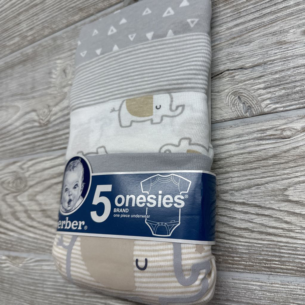 NEW 5Pk Onesies NB