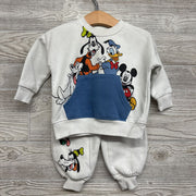Crewneck & Sweatpants Mickey & Friends 12M