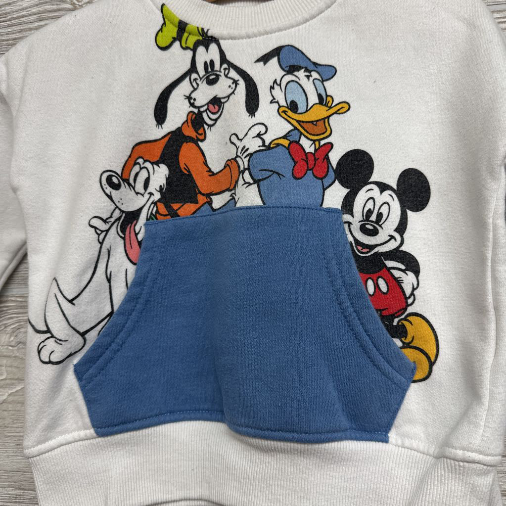 Crewneck & Sweatpants Mickey & Friends 12M