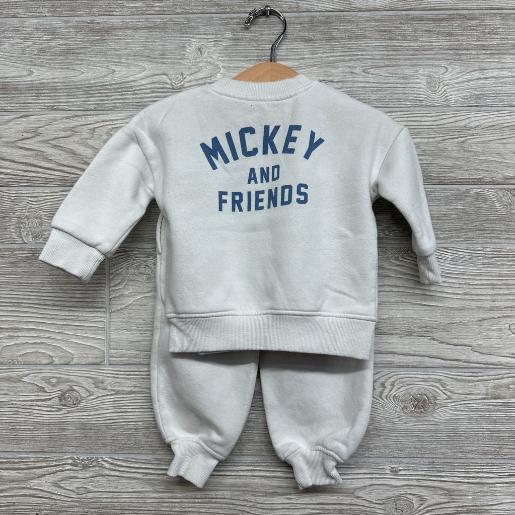 Crewneck & Sweatpants Mickey & Friends 12M
