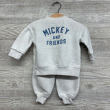 Crewneck & Sweatpants Mickey & Friends 12M