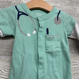 LS Snap Outfit W/ Hat Baby MD. 0-6M