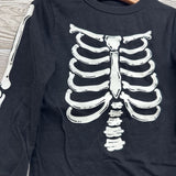 LS Shirt Skeleton 2T
