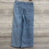 Gingham Wide Jeans Cherries & Stars 10-12