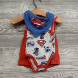 Bamboo Tank Bodysuit, Shorts & Bib 6-9M