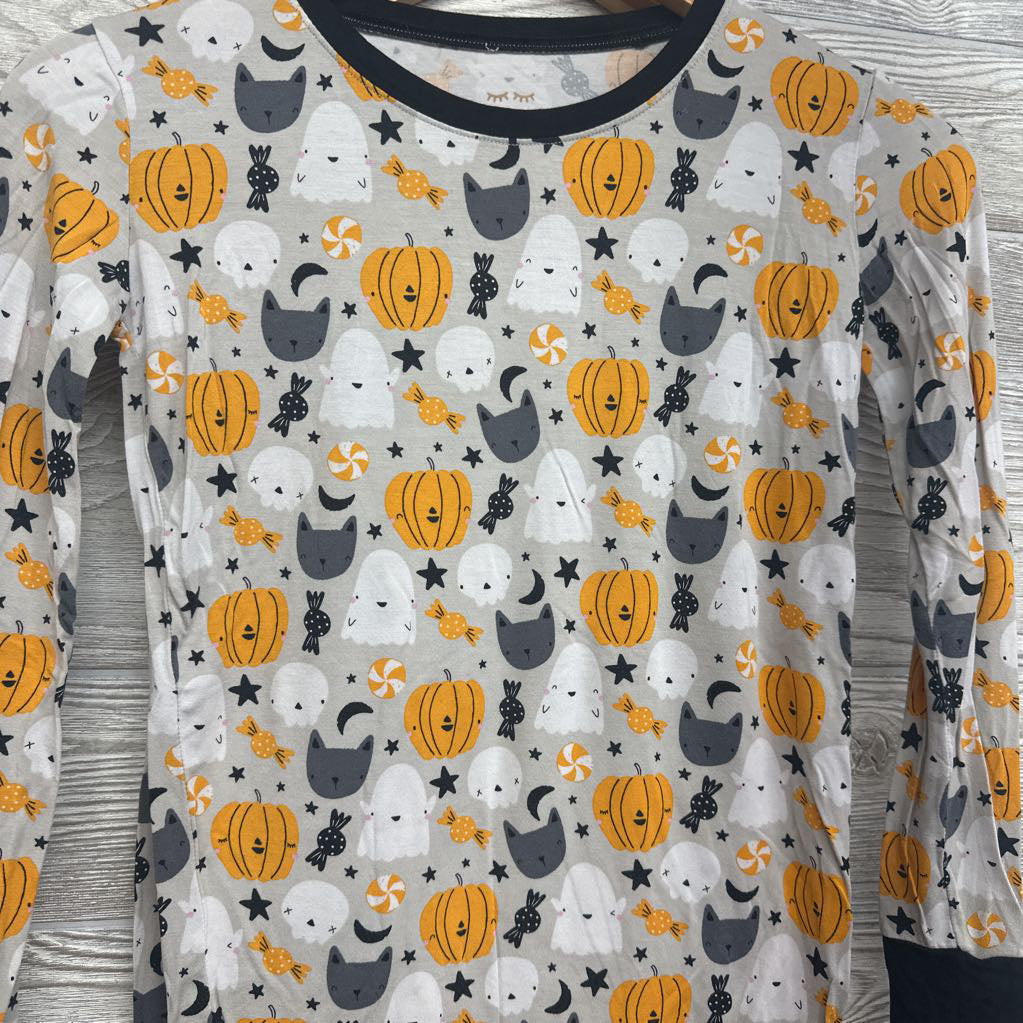 Bamboo 2 Pc Pj Pumpkins, Ghosts & Cats 12-14
