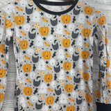 Bamboo 2 Pc Pj Pumpkins, Ghosts & Cats 12-14